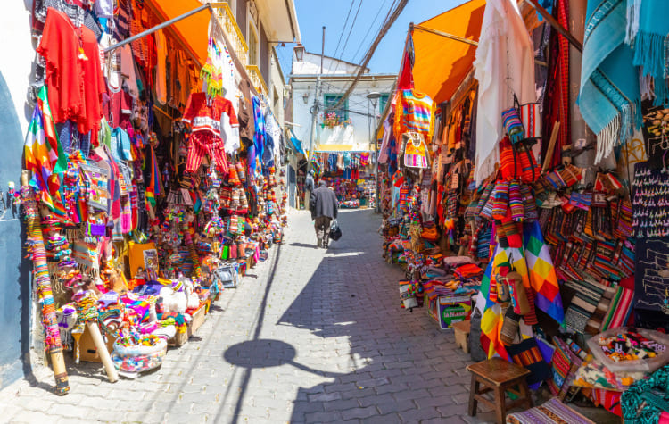 El Alto Market, Bolivia